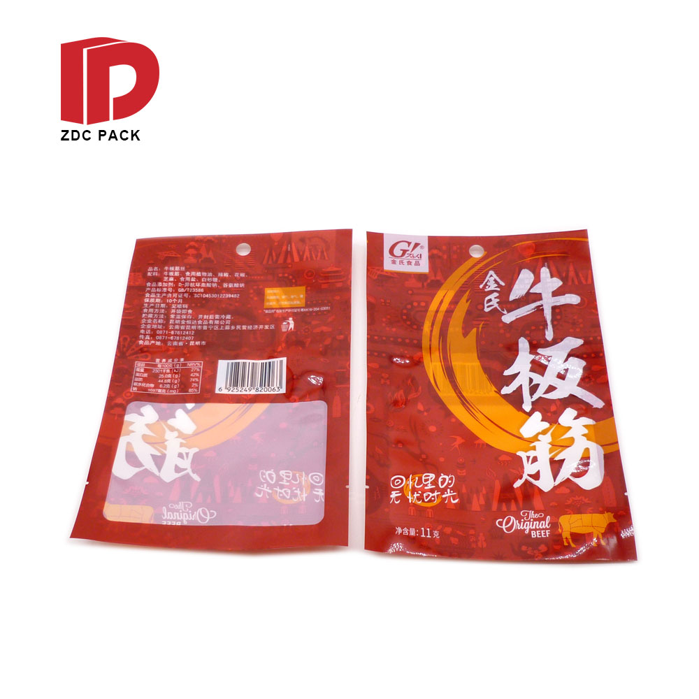 MOQ small sachets one side clear custom mylar plastic bags with zipper