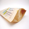 Food grade packaging bag with zipper paper packaging bag for food