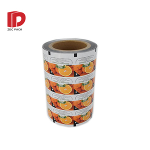 Embossed Aluminum Foil Cup Sealing Film lidding film With High Quality