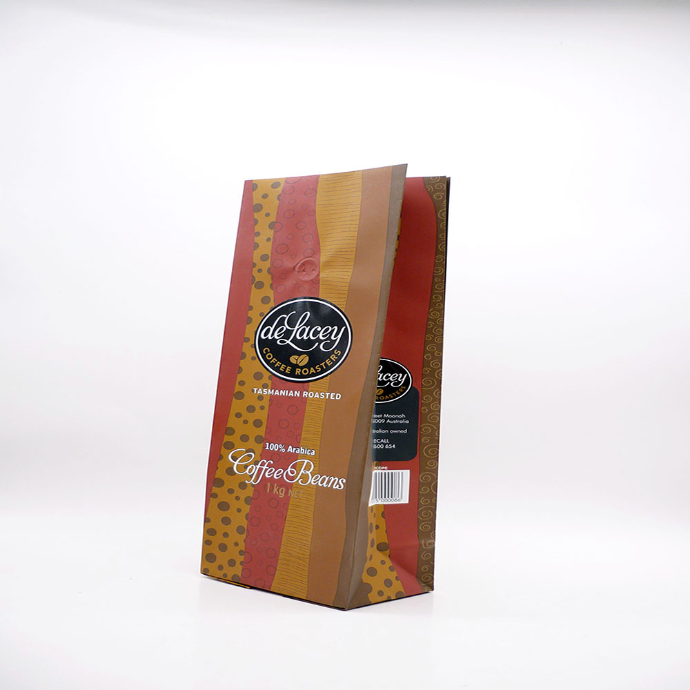 Eco friendly packaging bags aluminum foil pouch coffee bags zipper bag food coffee packaging
