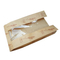 2020 wholesale food grade bakery kraft paper bread packaging bag with window
