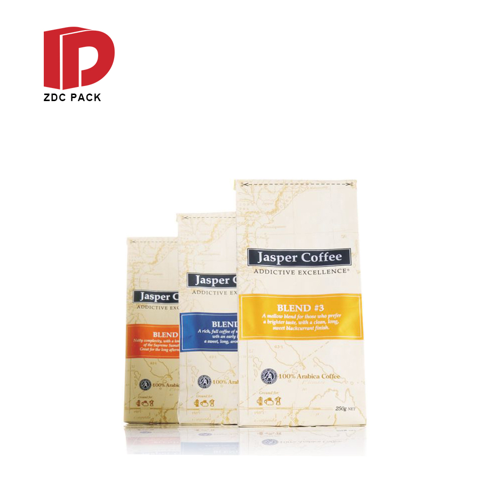 Seal bag food grade coffee packaging mylar sachet for powder